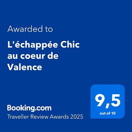 L'Echappee Chic Au Coeur De Valence Appartement Valence  Buitenkant foto